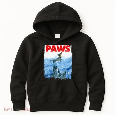 Paws Paw Dachshund Dog Retro Kids Hoodie