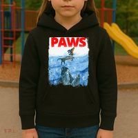 Paws Paw Dachshund Dog Retro Kids Hoodie thumb 3