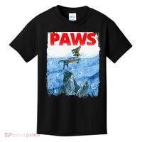 Paws Paw Dachshund Dog Retro Kids T-Shirt thumb 0