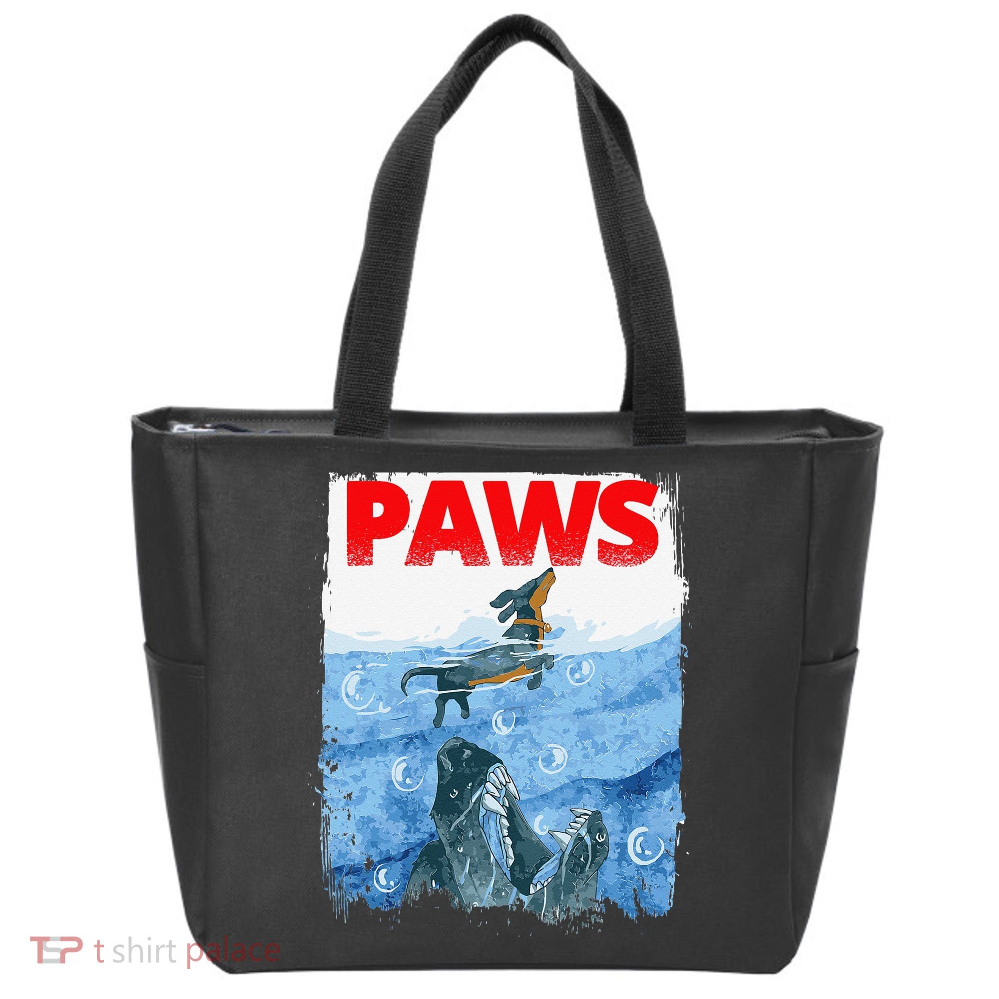 Paws Paw Dachshund Dog Retro Tote Bag