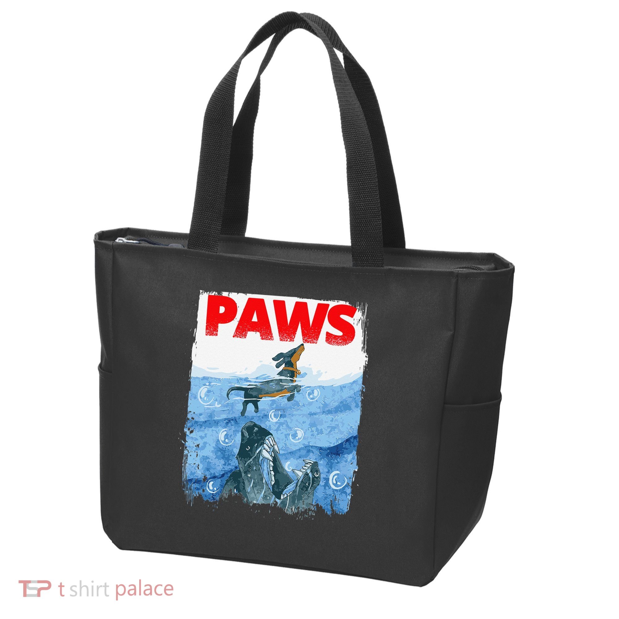 Paws Paw Dachshund Dog Retro Tote Bag