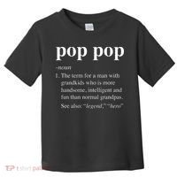 Pop Pop Definition Funny Poppop Dictionary Toddler T-Shirt thumb 0