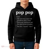 Pop Pop Definition Funny Poppop Dictionary Kids Hoodie thumb 4