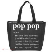 Pop Pop Definition Funny Poppop Dictionary Tote Bag thumb 0