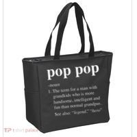 Pop Pop Definition Funny Poppop Dictionary Tote Bag thumb 2
