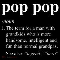 Pop Pop Definition Funny Poppop Dictionary Tote Bag thumb 4