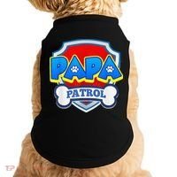 Papa Patrol Dog Funny Gift Birthday Party Doggie Tank thumb 0
