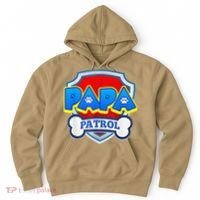 Papa Patrol Dog Funny Gift Birthday Party Hoodie thumb 0
