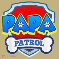 Papa Patrol Dog Funny Gift Birthday Party Hoodie thumb 2