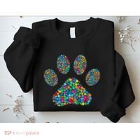 Paw Paw Dog Dot Day International Dot Day Polka Dot Gift Sweatshirt thumb 2
