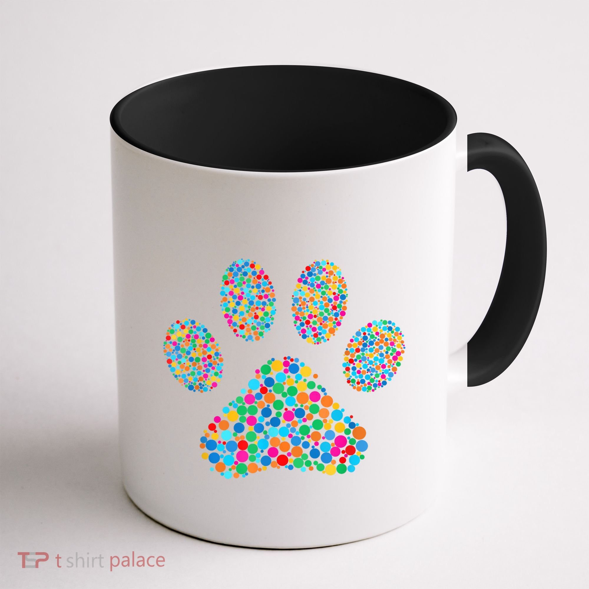 Paw Paw Dog Dot Day International Dot Day Polka Dot Gift Coffee Mug