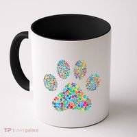 Paw Paw Dog Dot Day International Dot Day Polka Dot Gift Coffee Mug thumb 0