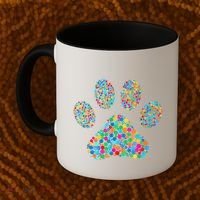 Paw Paw Dog Dot Day International Dot Day Polka Dot Gift Coffee Mug thumb 2