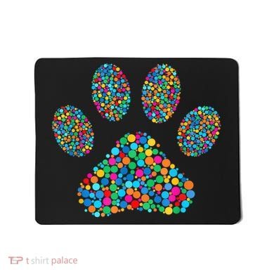 Paw Paw Dog Dot Day International Dot Day Polka Dot Gift Mousepad