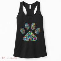 Paw Paw Dog Dot Day International Dot Day Polka Dot Gift Women's Tank Top thumb 0