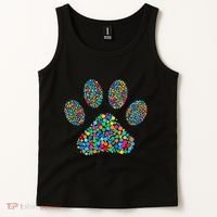 Paw Paw Dog Dot Day International Dot Day Polka Dot Gift Tank Top thumb 2