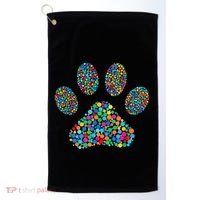 Paw Paw Dog Dot Day International Dot Day Polka Dot Gift Golf Towel thumb 0