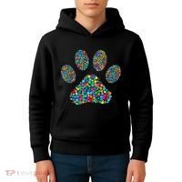 Paw Paw Dog Dot Day International Dot Day Polka Dot Gift Kids Hoodie thumb 4