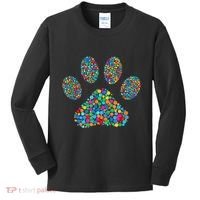 Paw Paw Dog Dot Day International Dot Day Polka Dot Gift Kids Long Sleeve Shirt thumb 0