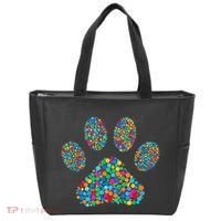 Paw Paw Dog Dot Day International Dot Day Polka Dot Gift Tote Bag thumb 0