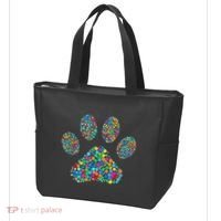 Paw Paw Dog Dot Day International Dot Day Polka Dot Gift Tote Bag thumb 3