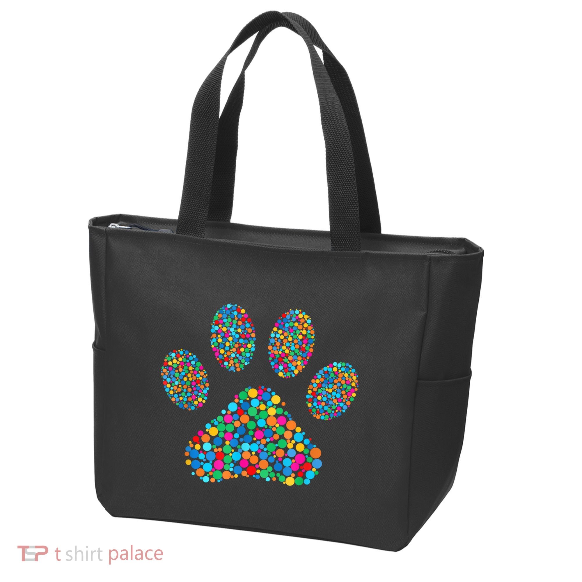 Paw Paw Dog Dot Day International Dot Day Polka Dot Gift Tote Bag