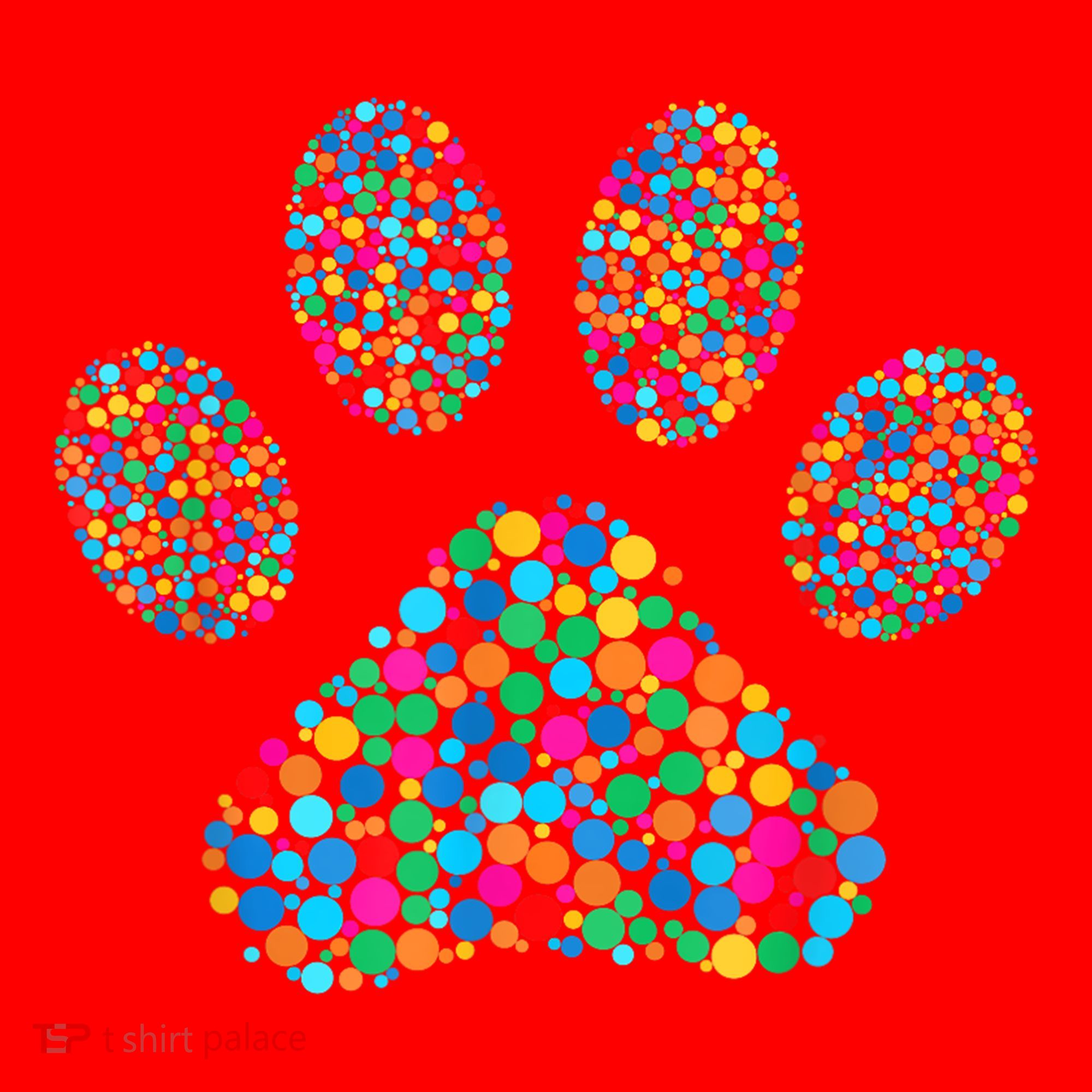 Paw Paw Dog Dot Day International Dot Day Polka Dot Gift Santa Hat