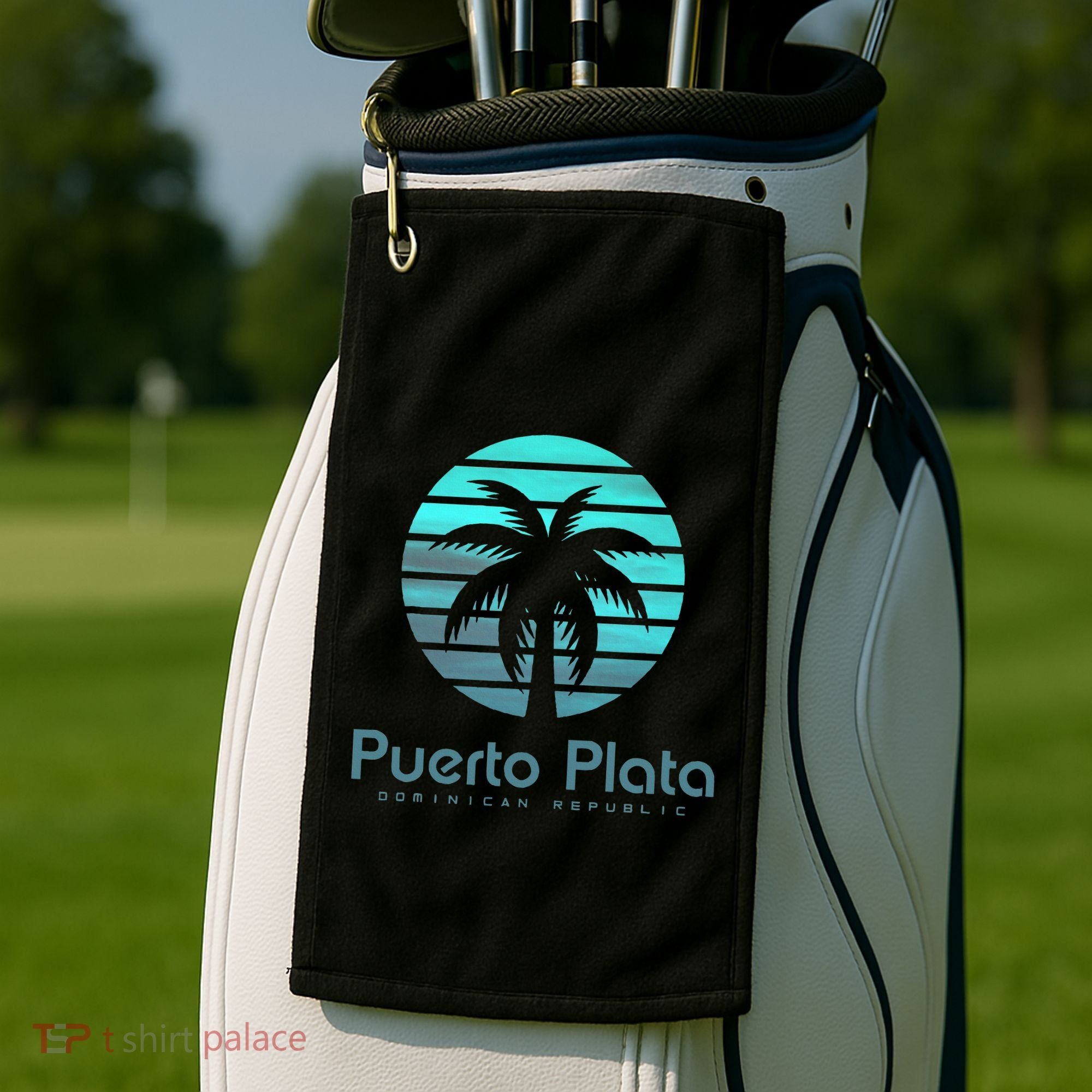 Puerto Plata Dominican Republic Golf Towel