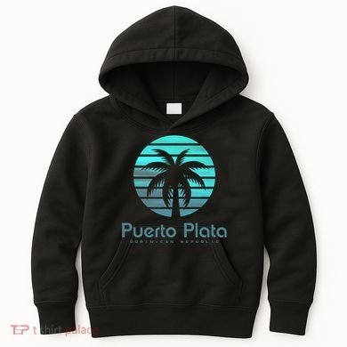 Puerto Plata Dominican Republic Kids Hoodie