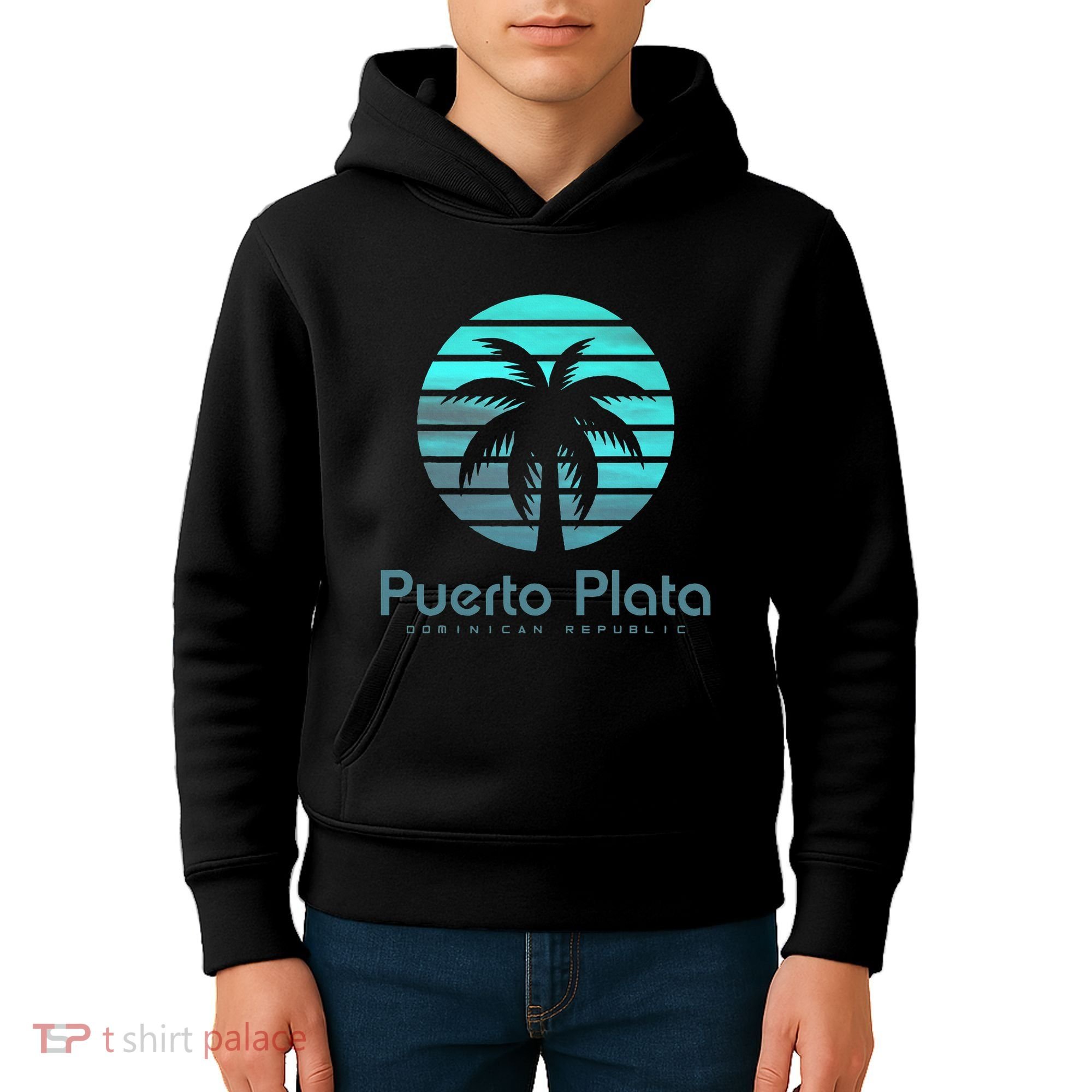 Puerto Plata Dominican Republic Kids Hoodie