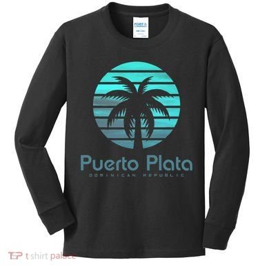 Puerto Plata Dominican Republic Kids Long Sleeve Shirt