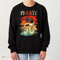 Pi-Rate Pi Day Mathematician Math Geek Pirate Lover Women's Sweatshirt thumb 0