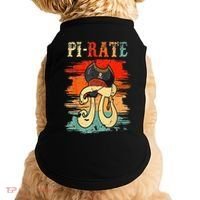 Pi-Rate Pi Day Mathematician Math Geek Pirate Lover Doggie Tank thumb 0
