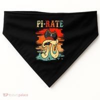 Pi-Rate Pi Day Mathematician Math Geek Pirate Lover USA-Made Doggie Bandana thumb 0