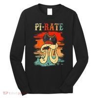 Pi-Rate Pi Day Mathematician Math Geek Pirate Lover Long Sleeve Shirt thumb 0