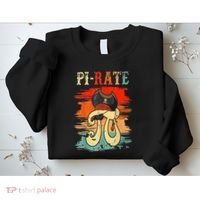 Pi-Rate Pi Day Mathematician Math Geek Pirate Lover Sweatshirt thumb 2