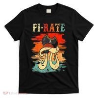 Pi-Rate Pi Day Mathematician Math Geek Pirate Lover T-Shirt thumb 0