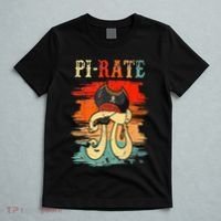 Pi-Rate Pi Day Mathematician Math Geek Pirate Lover T-Shirt thumb 5