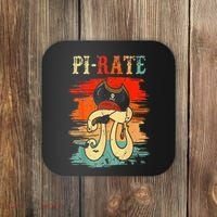 Pi-Rate Pi Day Mathematician Math Geek Pirate Lover Coaster thumb 0