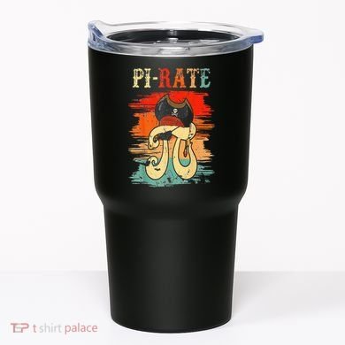 Pi-Rate Pi Day Mathematician Math Geek Pirate Lover Tumbler