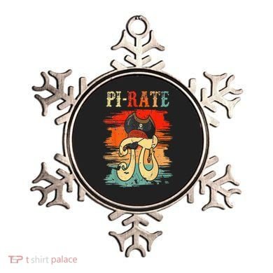 Pi-Rate Pi Day Mathematician Math Geek Pirate Lover Ornament