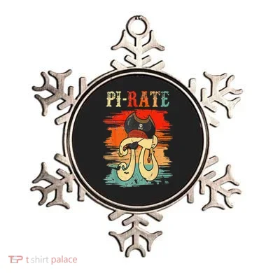 Pi-Rate Pi Day Mathematician Math Geek Pirate Lover Ornament
