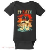 Pi-Rate Pi Day Mathematician Math Geek Pirate Lover Baby Bodysuit thumb 0