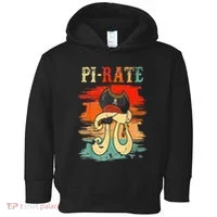 Pi-Rate Pi Day Mathematician Math Geek Pirate Lover Toddler Hoodie thumb 0