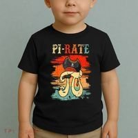 Pi-Rate Pi Day Mathematician Math Geek Pirate Lover Toddler T-Shirt thumb 2