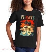 Pi-Rate Pi Day Mathematician Math Geek Pirate Lover Kids T-Shirt thumb 2