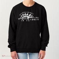 Paleontology Paleontologist Dino Fossil Hunter Women's Sweatshirt thumb 0