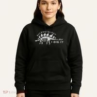 Paleontology Paleontologist Dino Fossil Hunter Hoodie thumb 5