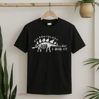 Paleontology Paleontologist Dino Fossil Hunter T-Shirt thumb 2