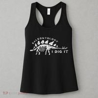 Paleontology Paleontologist Dino Fossil Hunter Women's Tank Top thumb 3